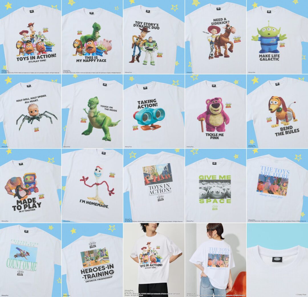 トイ・ストーリー × フリークスストア 2026 SS 別注 プリント クルーネックTシャツが4/20 12:00~受注販売 (TOY STORY FREAK’S STORE)