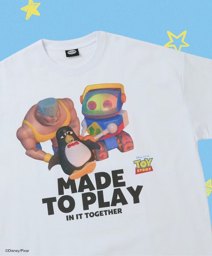 トイ・ストーリー × フリークスストア 2026 SS 別注 プリント クルーネックTシャツが4/20 12:00~受注販売 (TOY STORY FREAK’S STORE)
