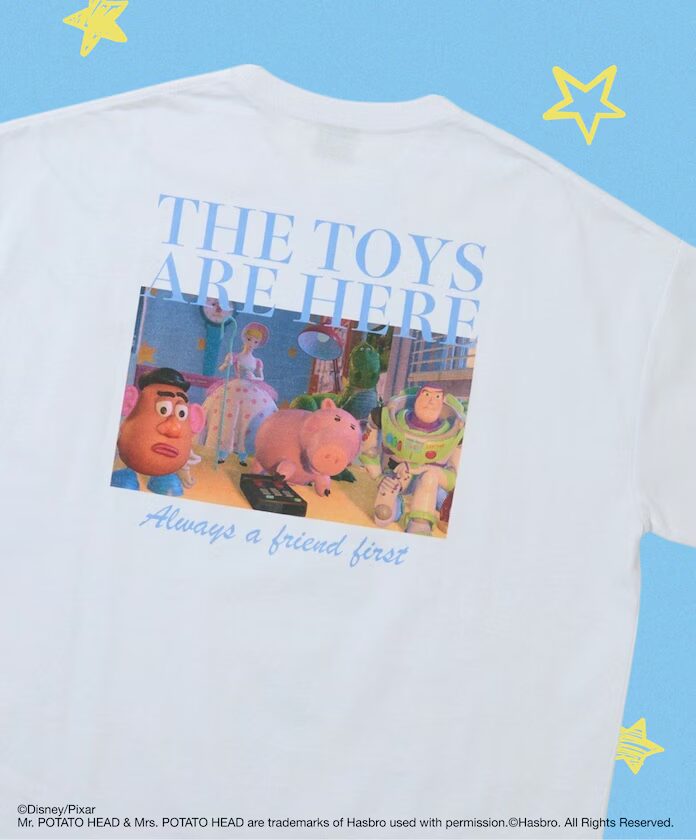 トイ・ストーリー × フリークスストア 2026 SS 別注 プリント クルーネックTシャツが4/20 12:00~受注販売 (TOY STORY FREAK’S STORE)