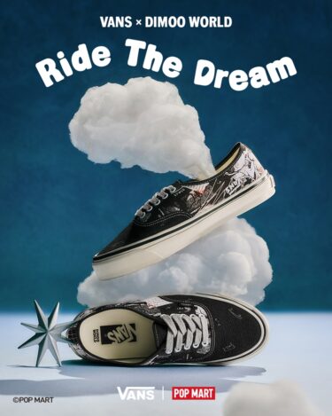 【2026年 4/24 発売】POPMART × VANS PREMIUM AUTHENTIC 44 “Dimoo Black” (ポップマート バンズ プレミアム オーセンティック) [VN000EAK6BT]