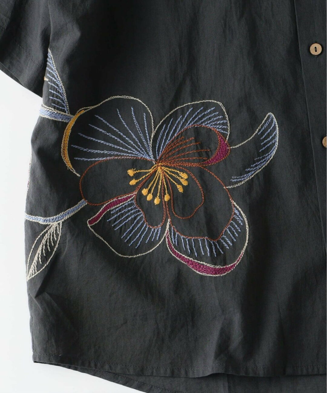 JOURNAL STANDARD relume × bunai 2026 SS 別注 “エンブロイダリー ハーフスリーブシャツ”が5月下旬 発売 (ブナイ ジャーナルスタンダード)