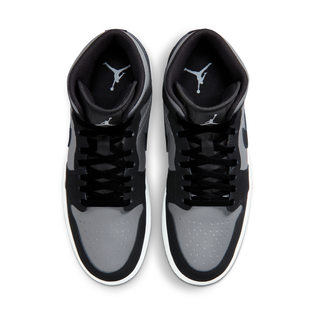 【2026年 4/18 発売】NIKE AIR JORDAN 1 MID “Black/Cool Grey” (ナイキ エア ジョーダン ミッド “ブラック/クールグレー”) [IU7672-001]