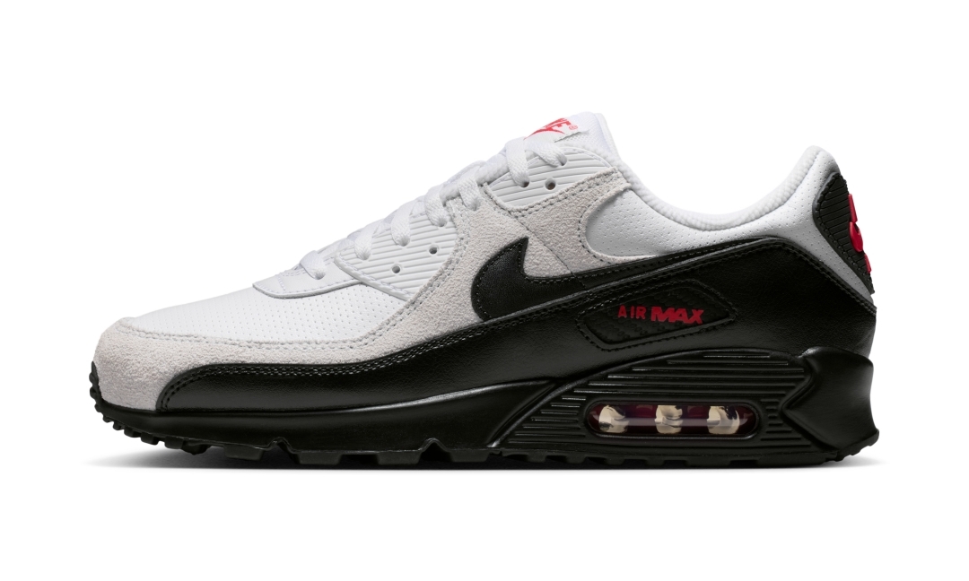 【2026年 発売予定】NIKE AIR MAX 90 “White/Black/University Red” (ナイキ エア マックス “ホワイト/ブラック/レッド”) [IV2867-100]