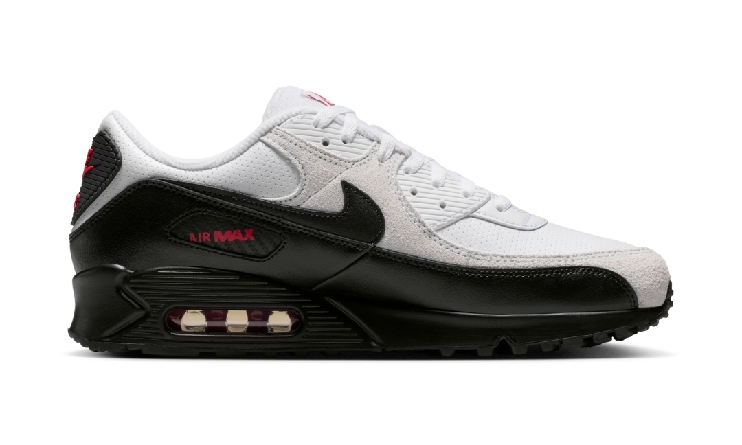 【2026年 発売予定】NIKE AIR MAX 90 “White/Black/University Red” (ナイキ エア マックス “ホワイト/ブラック/レッド”) [IV2867-100]