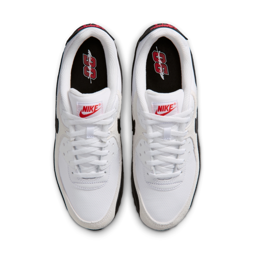 【2026年 発売予定】NIKE AIR MAX 90 “White/Black/University Red” (ナイキ エア マックス “ホワイト/ブラック/レッド”) [IV2867-100]