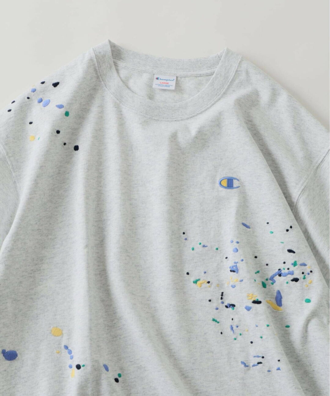 JOURNAL STANDARD relume × Champion 2026 SS 別注 “刺繍スプラッシュ Tシャツ”が5月下旬 発売 (チャンピオン ジャーナルスタンダード)