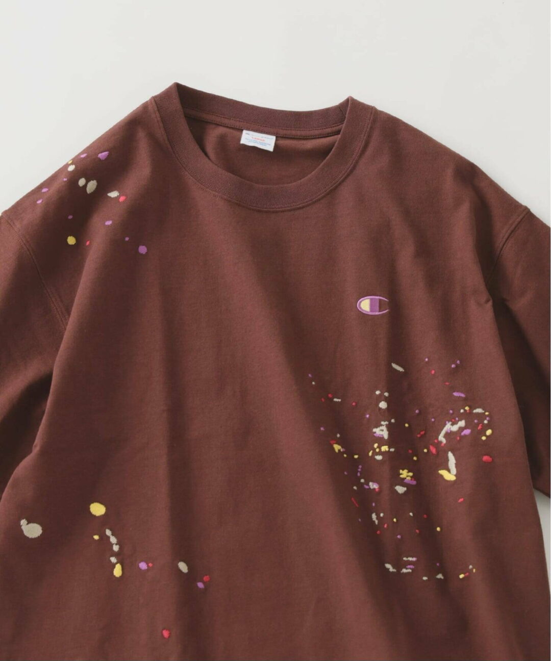 JOURNAL STANDARD relume × Champion 2026 SS 別注 “刺繍スプラッシュ Tシャツ”が5月下旬 発売 (チャンピオン ジャーナルスタンダード)