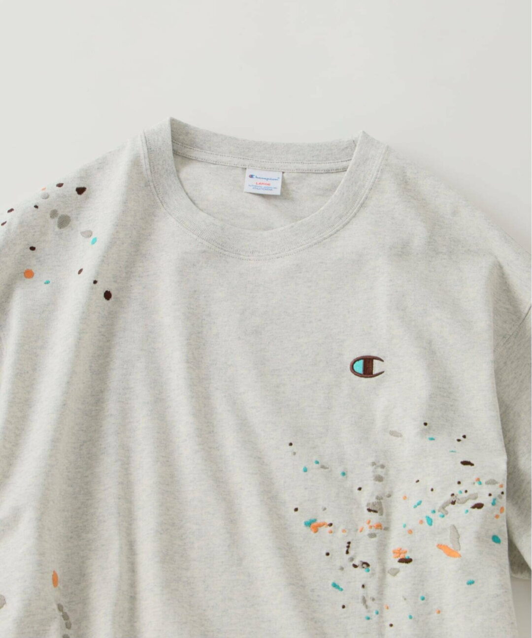 JOURNAL STANDARD relume × Champion 2026 SS 別注 “刺繍スプラッシュ Tシャツ”が5月下旬 発売 (チャンピオン ジャーナルスタンダード)