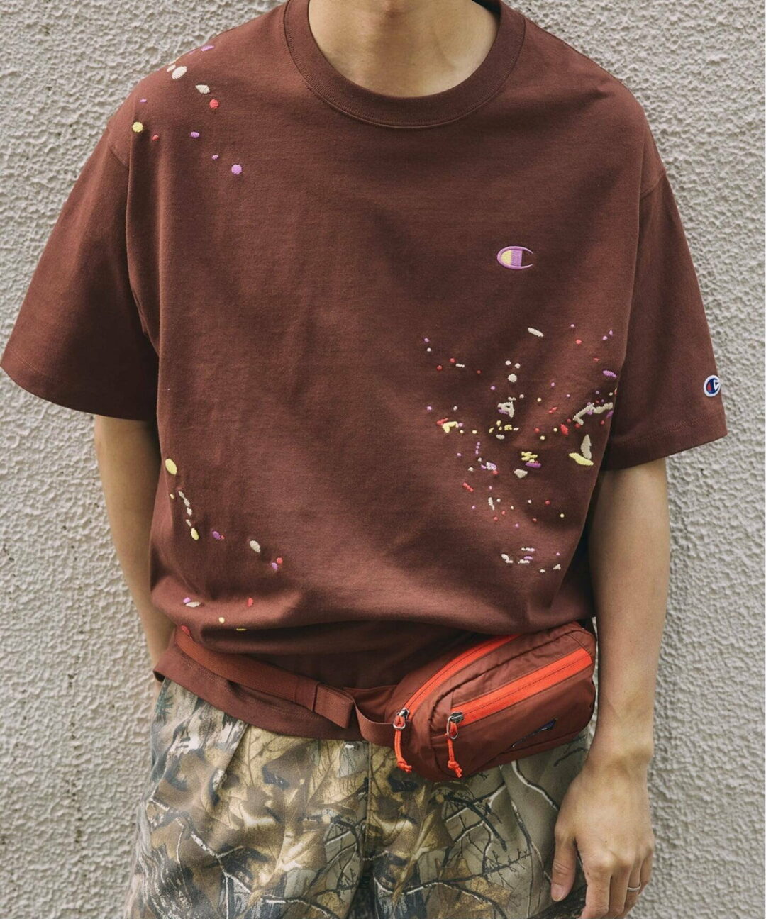 JOURNAL STANDARD relume × Champion 2026 SS 別注 “刺繍スプラッシュ Tシャツ”が5月下旬 発売 (チャンピオン ジャーナルスタンダード)