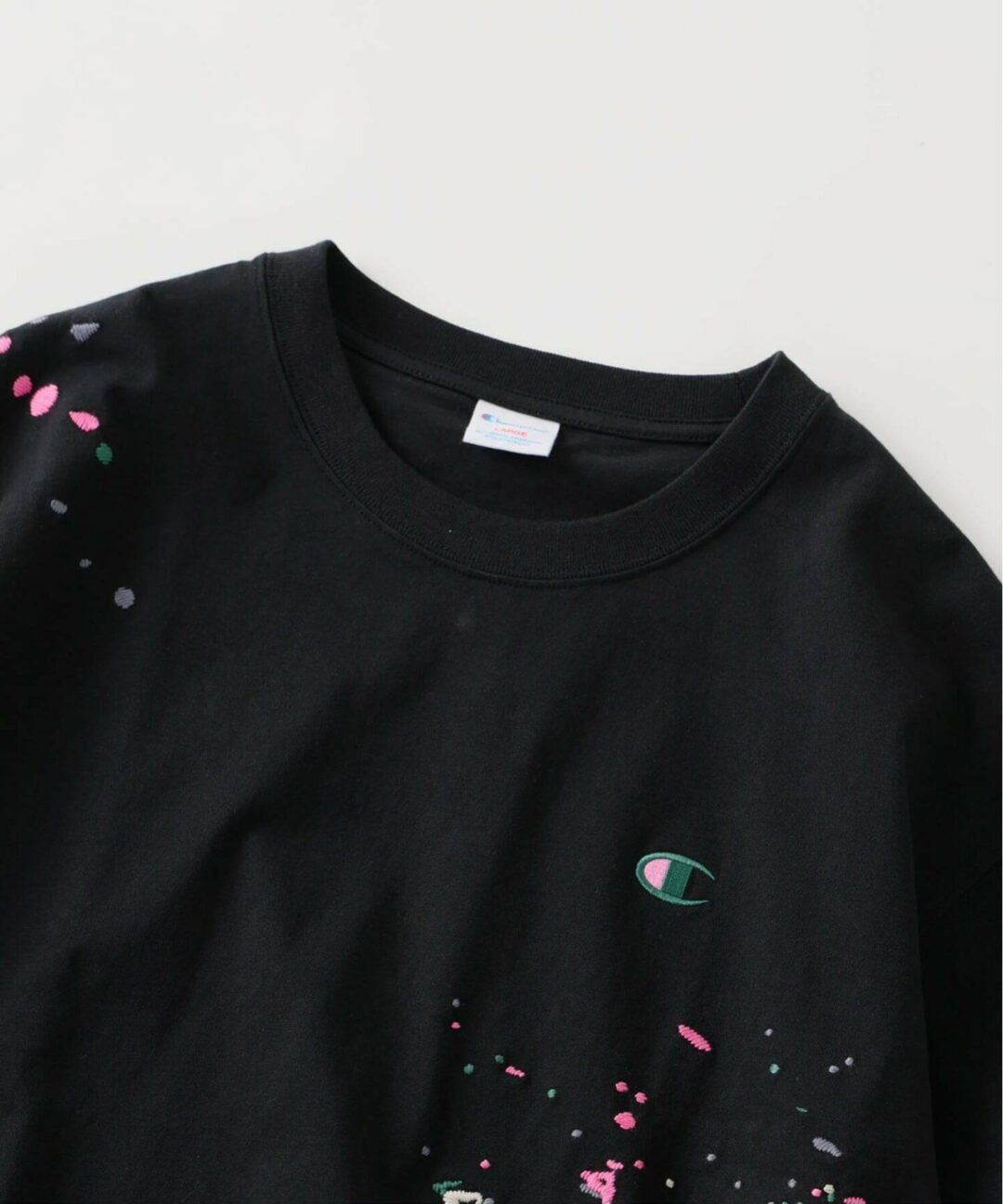 JOURNAL STANDARD relume × Champion 2026 SS 別注 “刺繍スプラッシュ Tシャツ”が5月下旬 発売 (チャンピオン ジャーナルスタンダード)