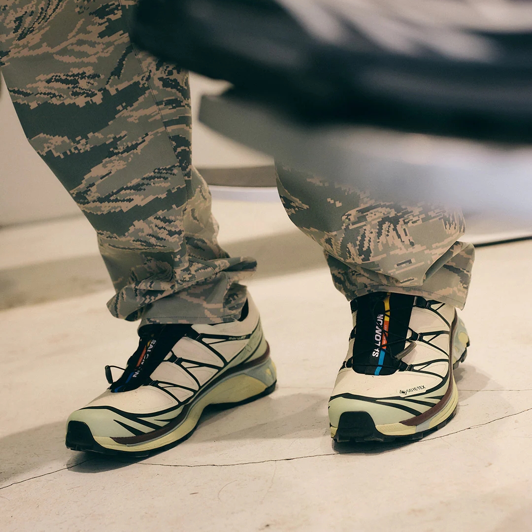 【展開店舗限定・2026年 4/29 発売】Salomon XT-6 GTX "KICKSLAB.EXCLUSIVE/Aspargus Green" (サロモン キックスラボ ゴアテックス GORE-TEX) [L49202200]