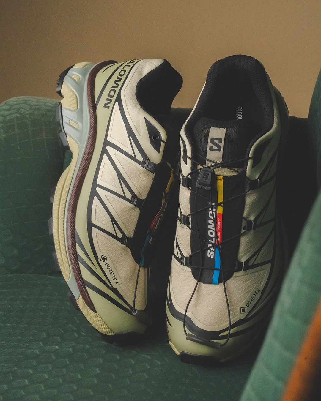 【展開店舗限定・2026年 4/29 発売】Salomon XT-6 GTX “KICKSLAB.EXCLUSIVE/Aspargus Green” (サロモン キックスラボ ゴアテックス GORE-TEX) [L49202200]