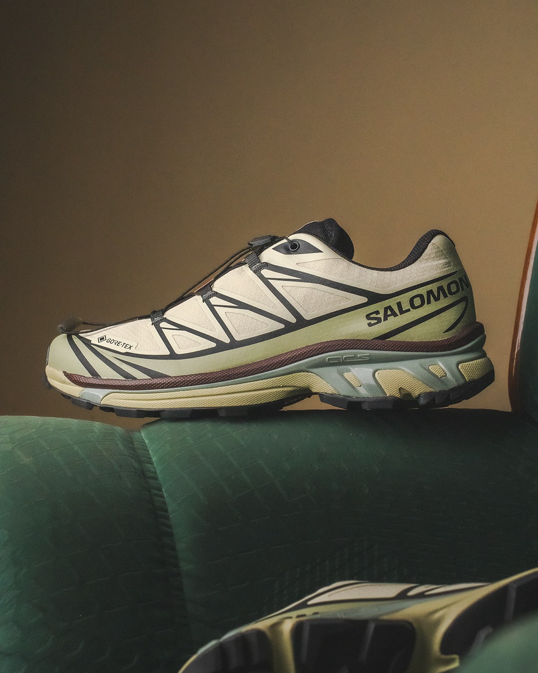 【展開店舗限定・2026年 4/29 発売】Salomon XT-6 GTX “KICKSLAB.EXCLUSIVE/Aspargus Green” (サロモン キックスラボ ゴアテックス GORE-TEX) [L49202200]