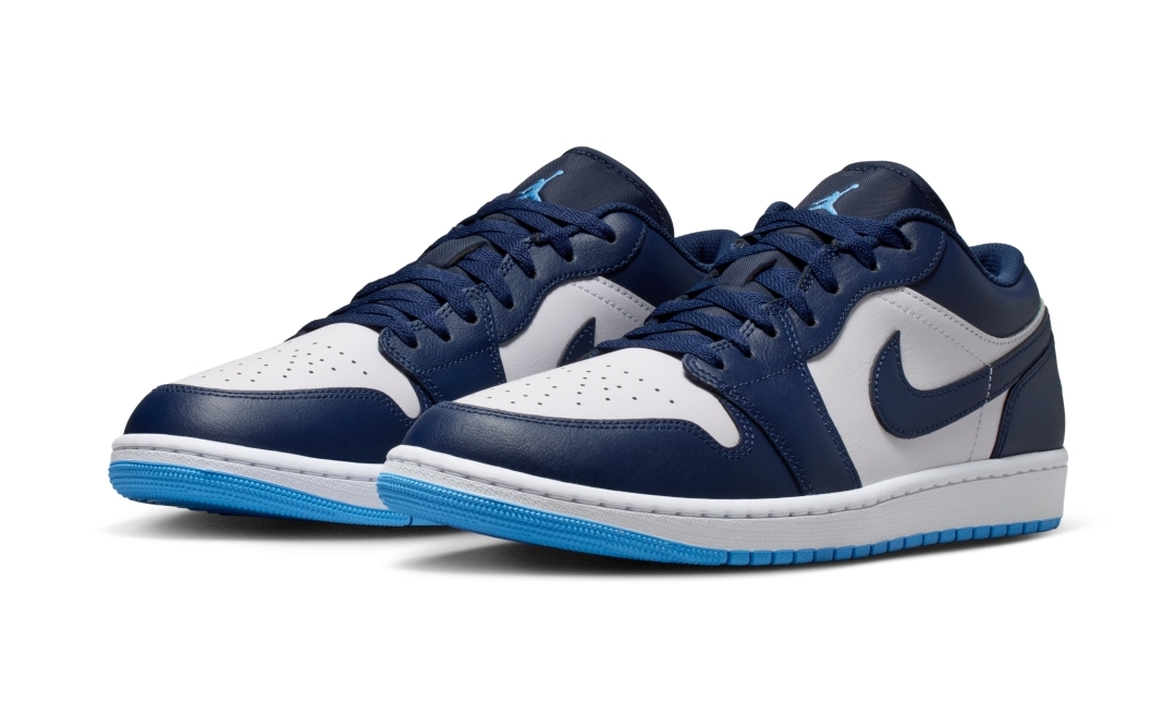 【2026年 4/4 発売】NIKE AIR JORDAN 1 LOW “Midnight Navy/White/University Blue” (ナイキ エア ジョーダン ロー “ネイビー/ホワイト/ブルー”) [553558-404]