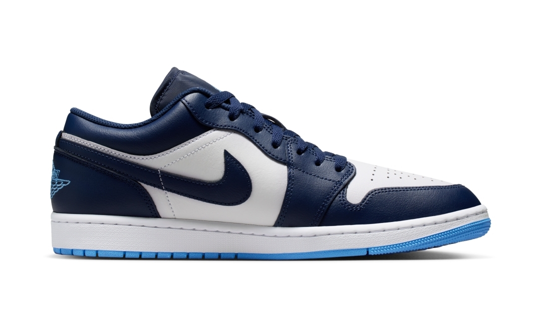 【2026年 4/4 発売】NIKE AIR JORDAN 1 LOW “Midnight Navy/White/University Blue” (ナイキ エア ジョーダン ロー “ネイビー/ホワイト/ブルー”) [553558-404]