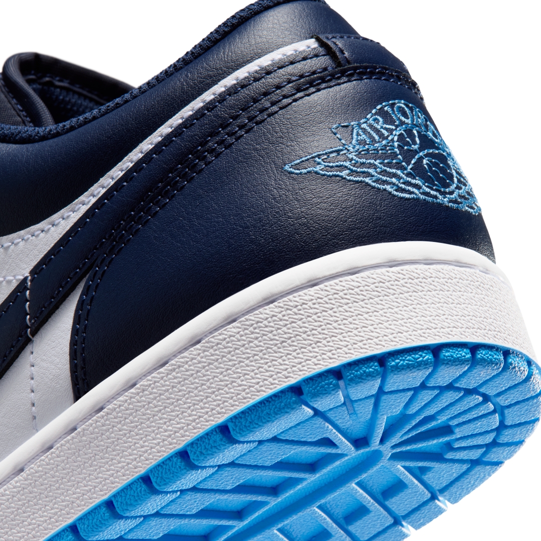 【2026年 4/4 発売】NIKE AIR JORDAN 1 LOW “Midnight Navy/White/University Blue” (ナイキ エア ジョーダン ロー “ネイビー/ホワイト/ブルー”) [553558-404]