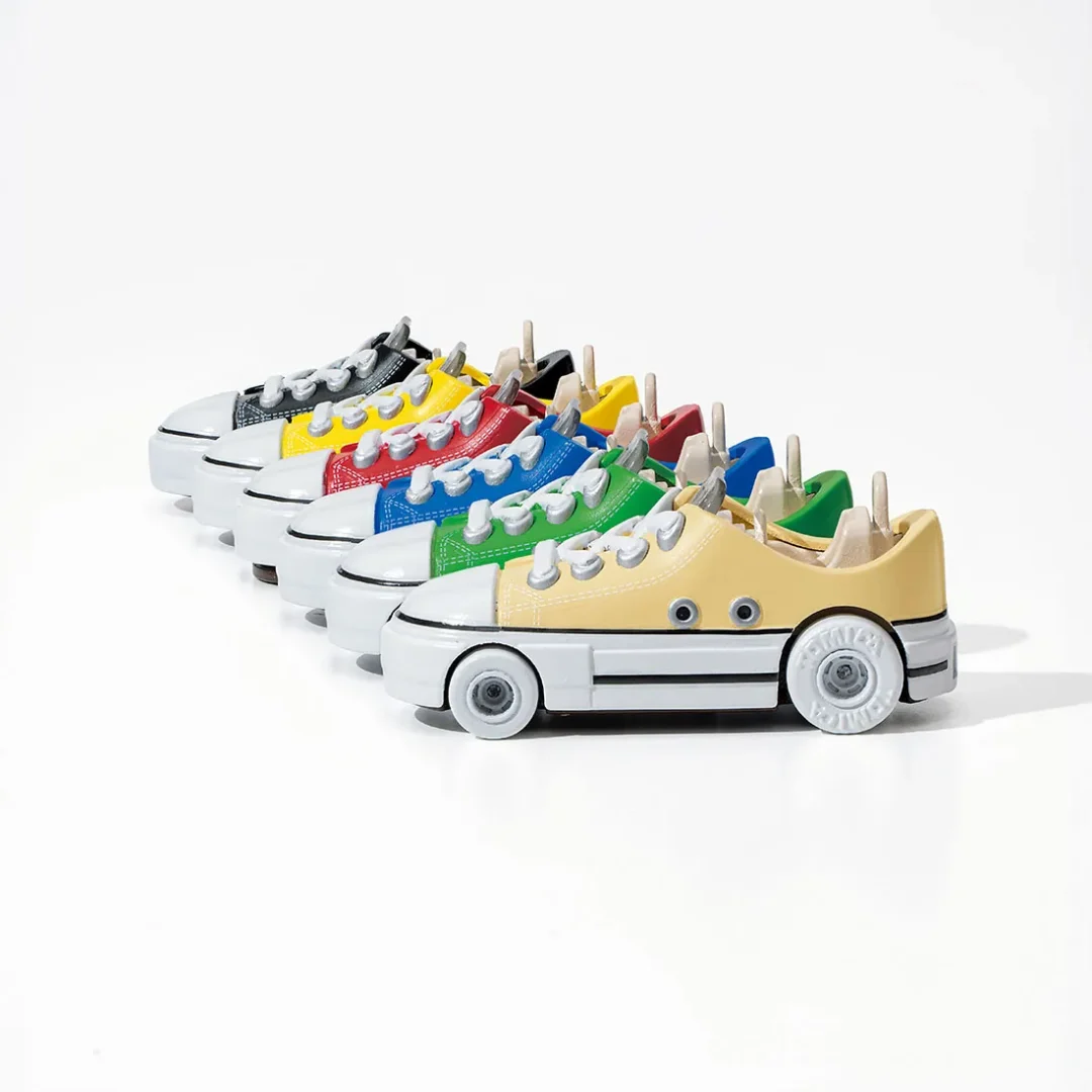 トミカ × コンバースの異色タッグ「DREAM TOMICA CONVERSE ALL STAR COLLECTION VOL.1」が2026年 6月 発売 (オールスター)