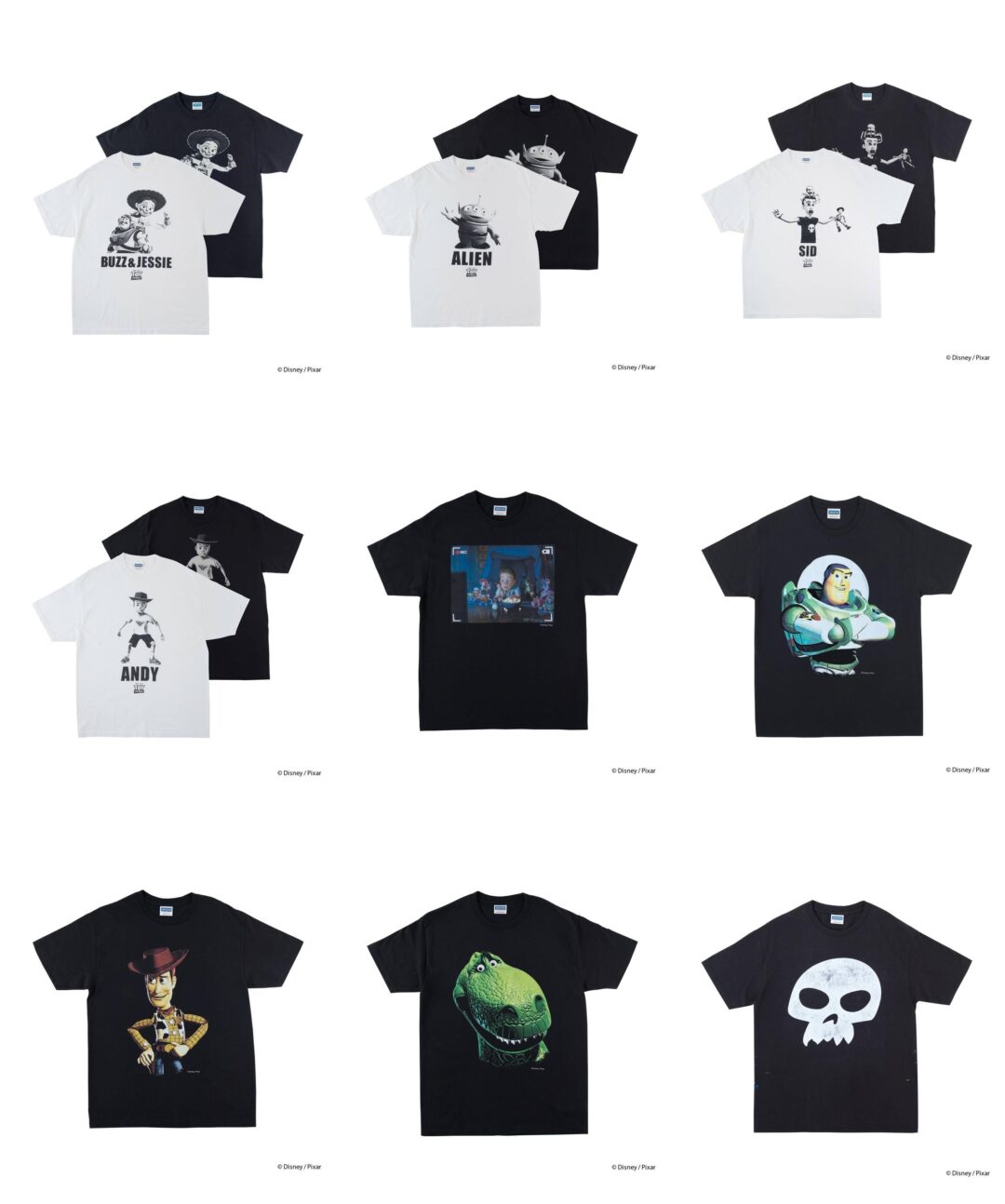 トイ・ストーリー × VARIEGATOR 2026 SS 別注 プリント Tシャツが発売 (TOY STORY ヴァリゲイター)