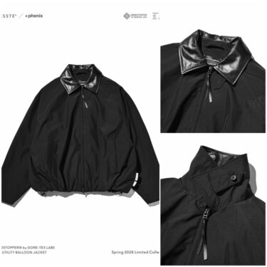 CLESSTE × Plus Phenix 2026 SS 別注 “WINDSTOPPER by GORE-TEX LABS CITY UTILITY BALLOON JACKET”が4/8 発売 (クレスト プラスフェニックス ゴアテックス ウィンドストッパー ジャケット)