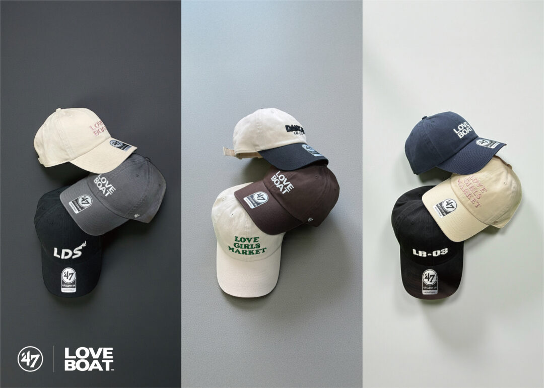 ’47 × LOVEBOAT コラボキャップコレクションが2026年 5月 発売 (フォーティーセブン ラブボート)