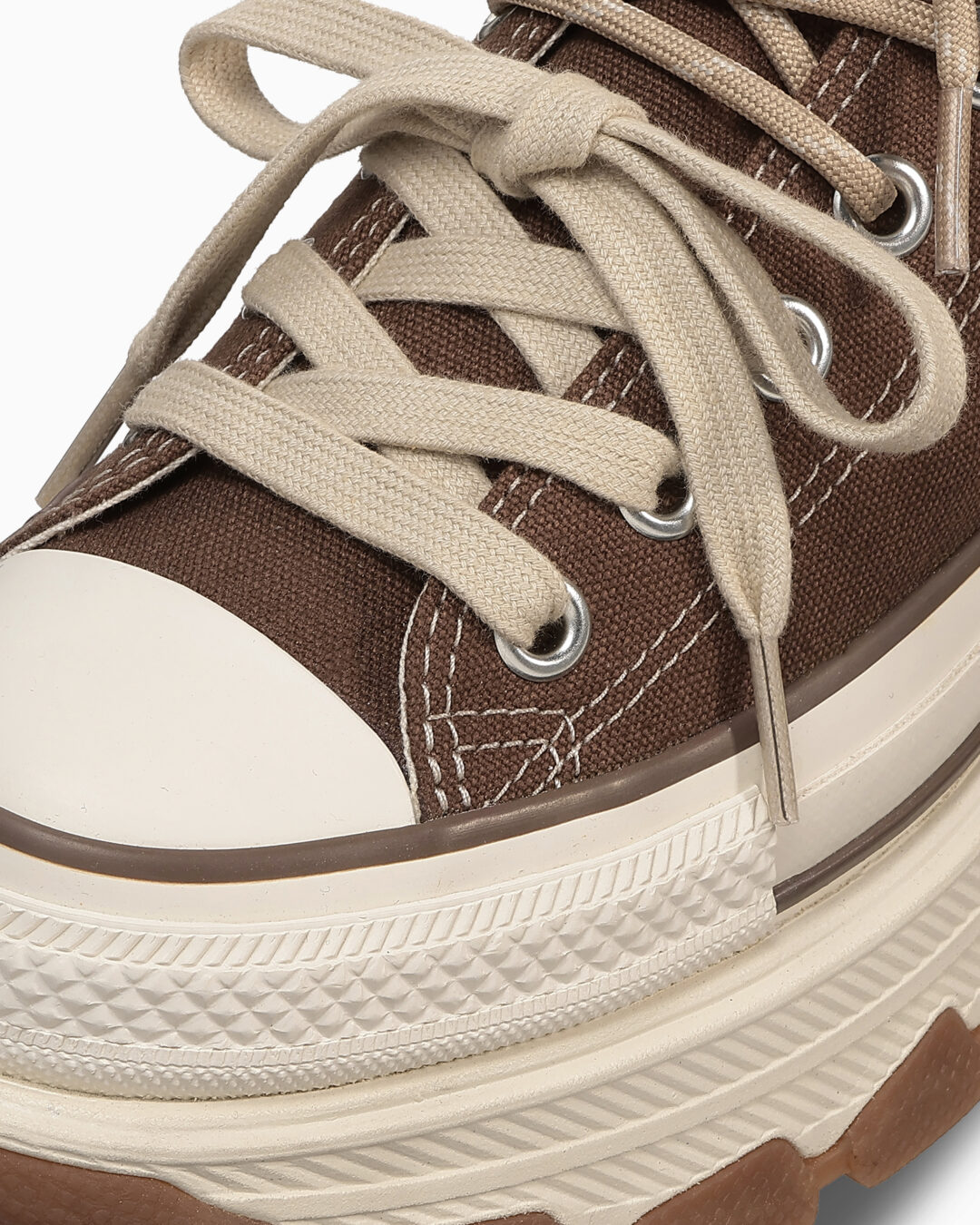 【2026年 4/24 発売】CONVERSE ALL STAR TREKWAVE LACEEDGE OX “Wood Brown/Petal Beige” (コンバース オールスター トレックウエーブ レースエッジ) [31317970/31317971]