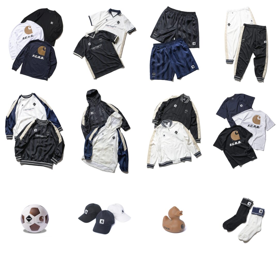 F.C.Real Bristol x Carhartt WIP 2026 SS コラボコレクションが4/10 発売 (F.C. レアル ブリストル カーハート)
