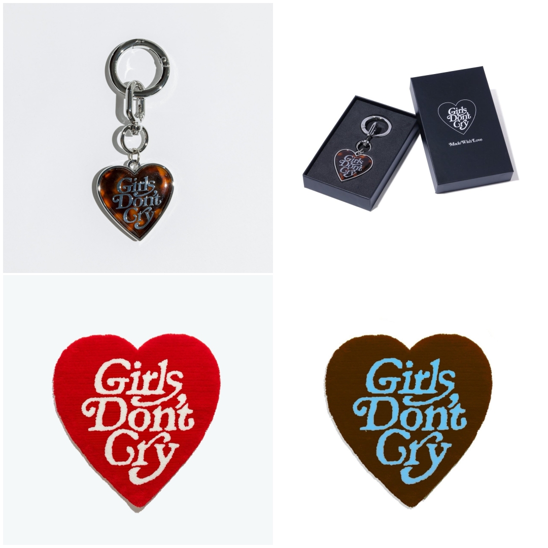 Girls Don’t Cry 2026 SS 最新アイテム "RUG & TORTOISESHELL PATTERN KEYRING"が抽選販売 (ガールズ ドント クライ)