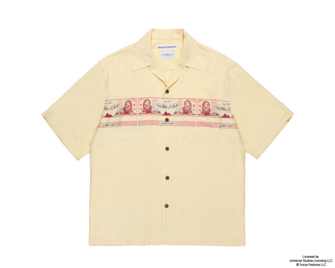 WACKO MARIA × THE PHOENICIAN SCHEME 2026 SS コラボアイテムが4/25 発売 (ワコマリア ザ・ザ・コルダのフェニキア計画)