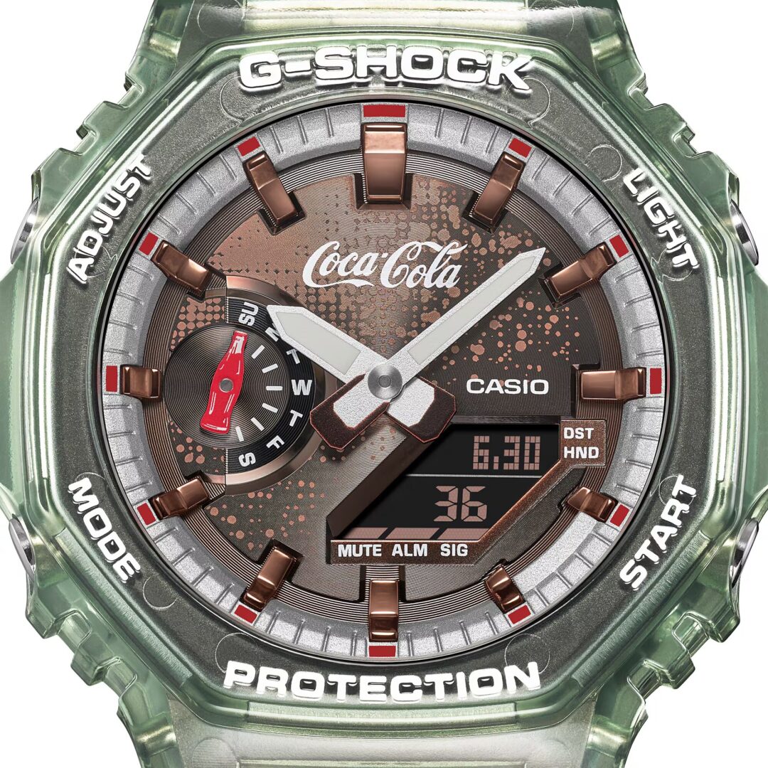 コカ･コ―ラ 140周年記念 × G-SHOCK “GA-2100CC-3AJR”が2026年 5/15 発売 (Coca-Cola Gショック ジーショック)