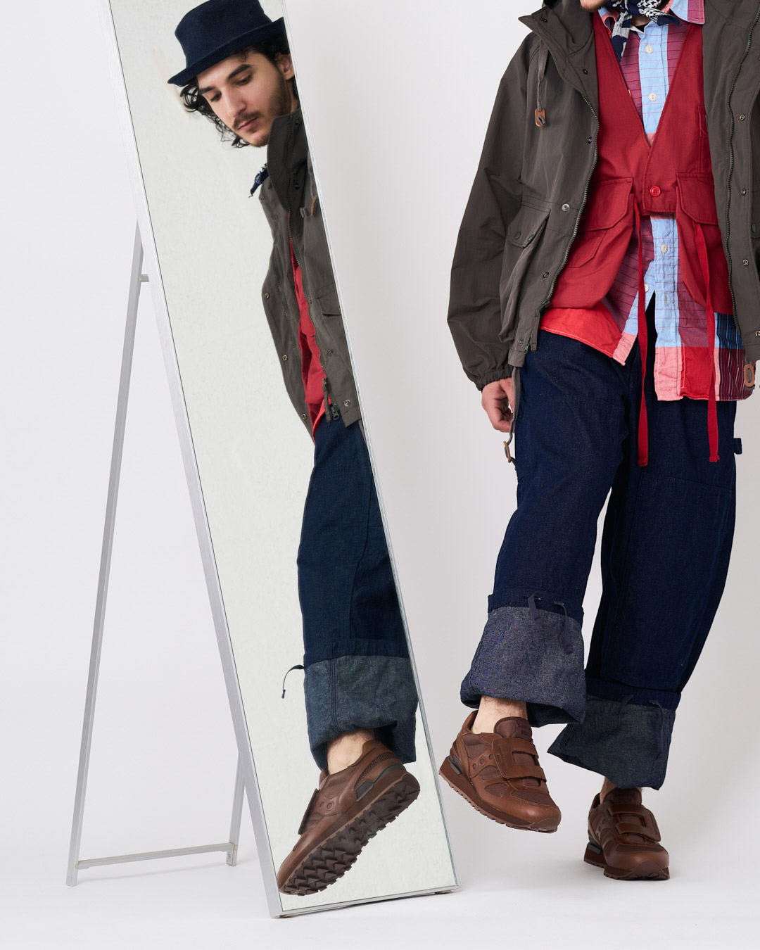 Engineered Garments × Saucony “SHADOW ORIGINAL VELCRO”が2026年 4/10 発売 (エンジニアド ガーメンツ サッカニー)