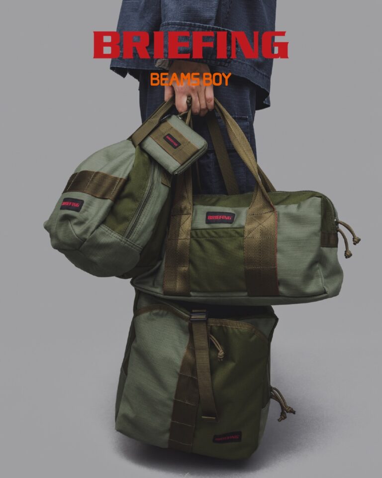 BEAMS 50周年を記念したBRIEFING × BEAMS BOY 2026 SS コラボが4/17
