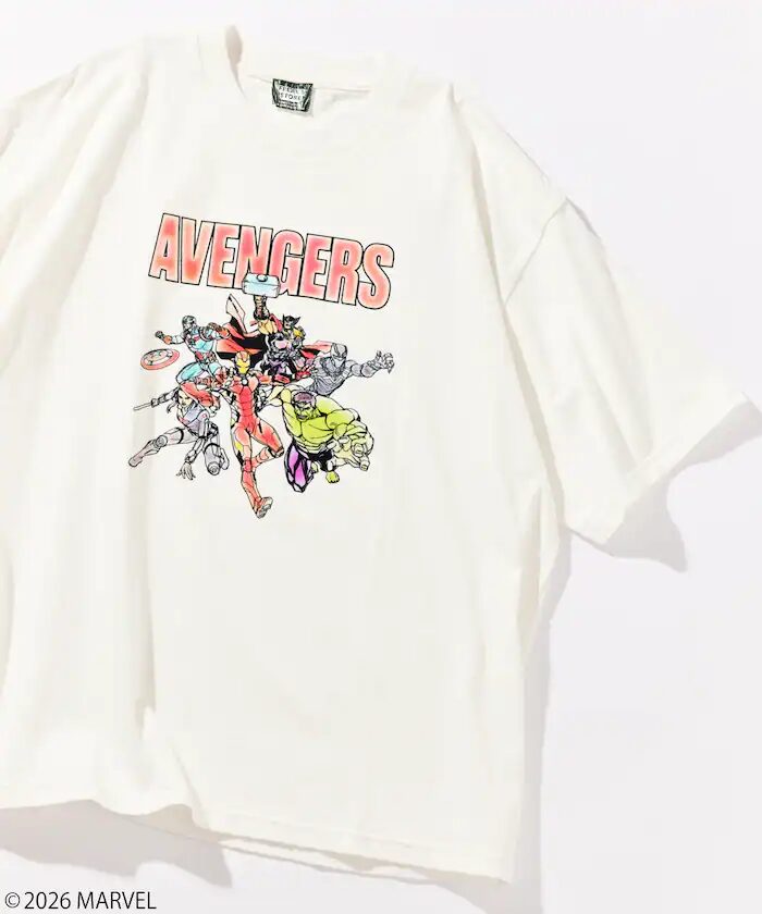 FREAK’S STORE × MARVEL 2026 SS “SPIDERMAN & VENOM & AVENGERS & X-MEN” 静電フロッキー加工クルーネックTシャツが発売 (フリークスストア マーベル スパイダーマン ヴェノム アベンジャーズ エックスメン)