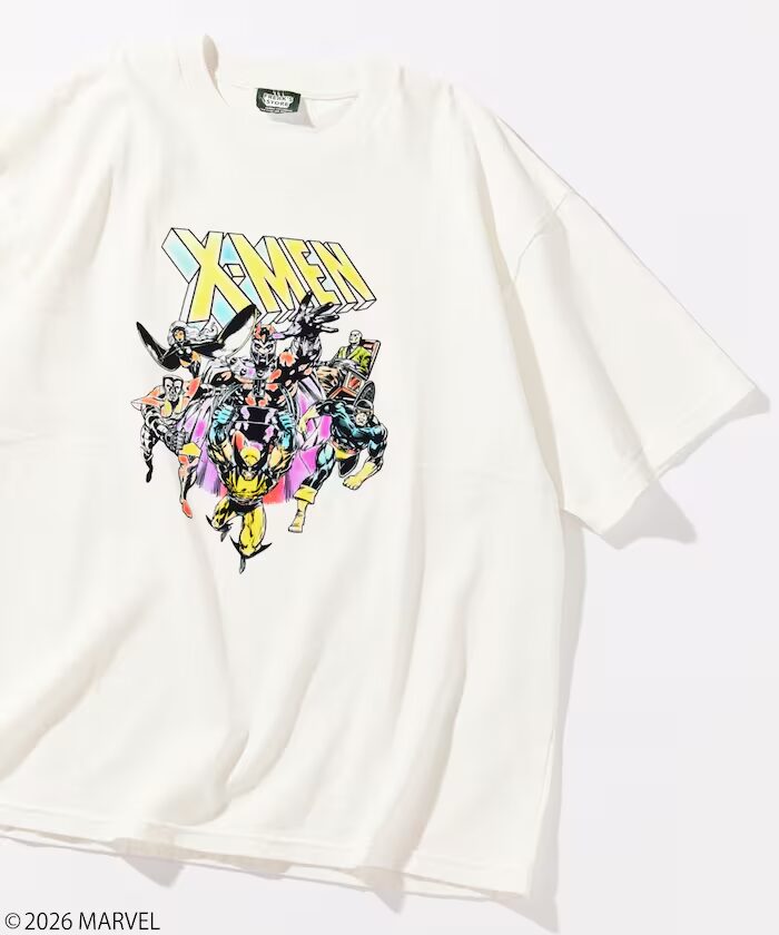 FREAK’S STORE × MARVEL 2026 SS “SPIDERMAN & VENOM & AVENGERS & X-MEN” 静電フロッキー加工クルーネックTシャツが発売 (フリークスストア マーベル スパイダーマン ヴェノム アベンジャーズ エックスメン)