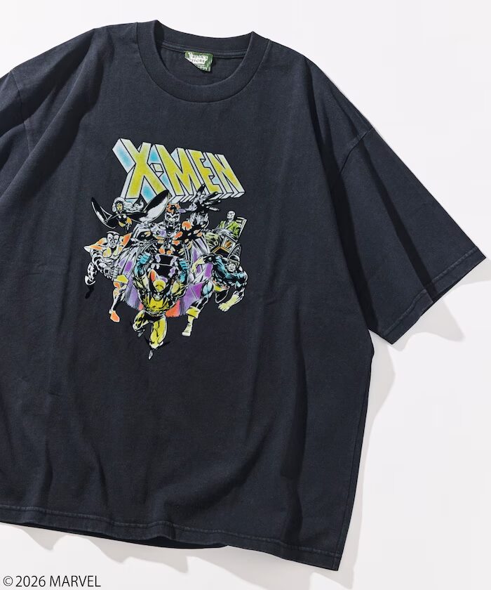 FREAK’S STORE × MARVEL 2026 SS “SPIDERMAN & VENOM & AVENGERS & X-MEN” 静電フロッキー加工クルーネックTシャツが発売 (フリークスストア マーベル スパイダーマン ヴェノム アベンジャーズ エックスメン)