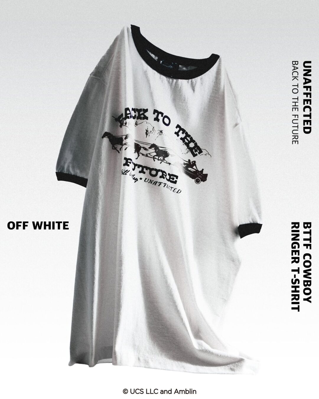 UNAFFECTED × BACK TO THE FUTURE “TIME, UNCHANGED” 2nd DROPが2026年 4/7 発売 (アンアフェクテッド バック・トゥ・ザ・フューチャー)