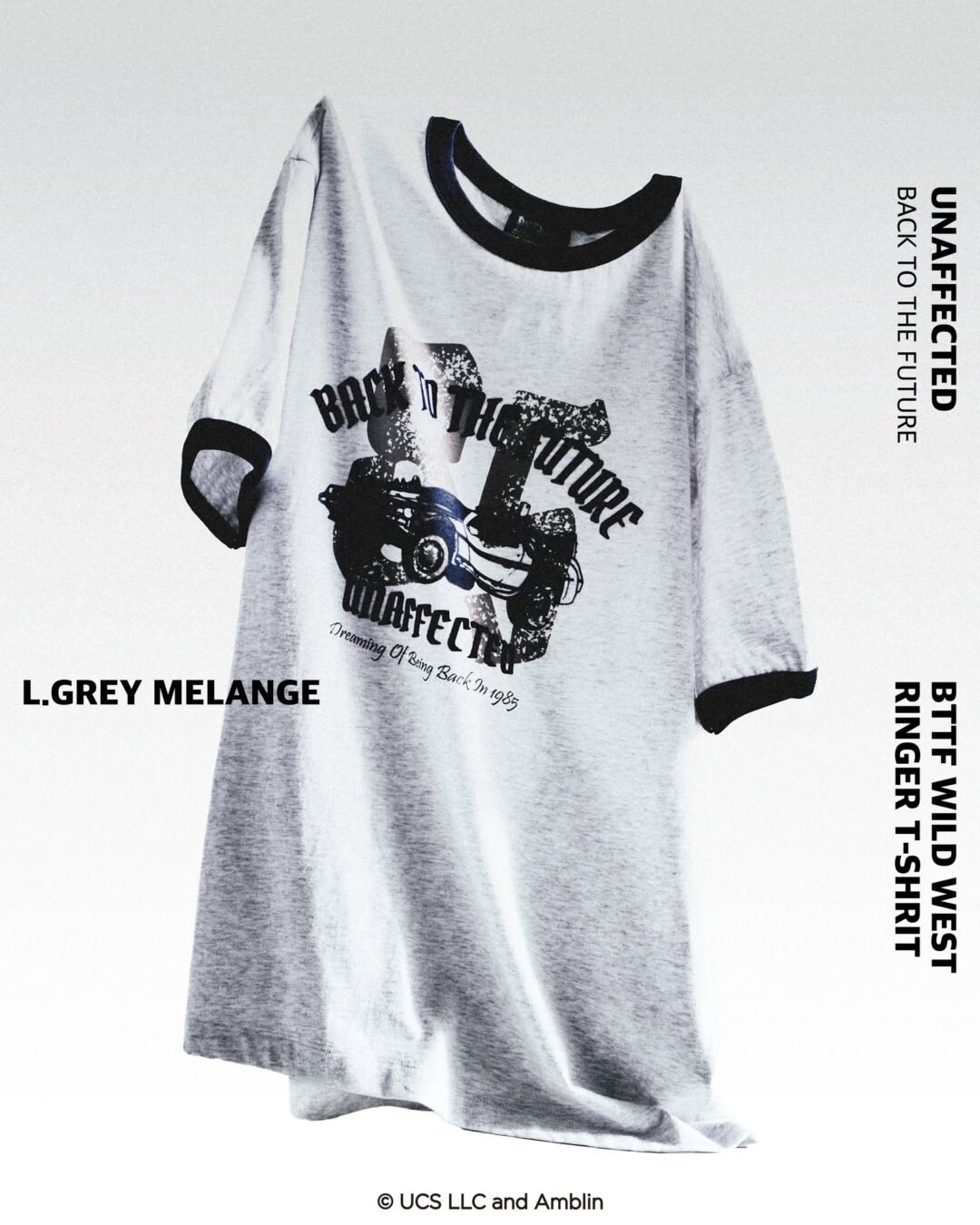 UNAFFECTED × BACK TO THE FUTURE “TIME, UNCHANGED” 2nd DROPが2026年 4/7 発売 (アンアフェクテッド バック・トゥ・ザ・フューチャー)