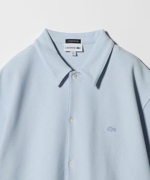 LACOSTE for BEAUTY&YOUTH 2026 SS 別注 “ワントーン ショートスリーブ シャツ”が5月中旬 発売 (ラコステ ビューティアンドユース)