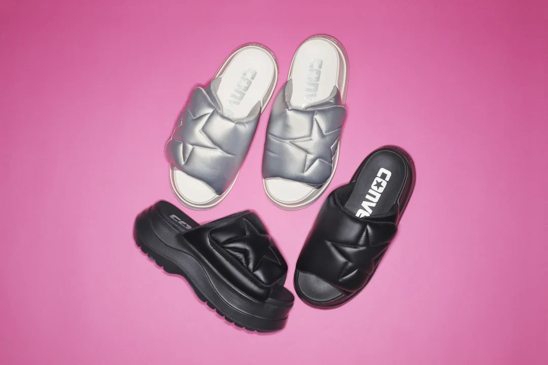 【2026年 4/10 発売】パフ感のある素材を採用したCONVERSE CHEWY PS MT (コンバース チューイー) [33800110/33800111]