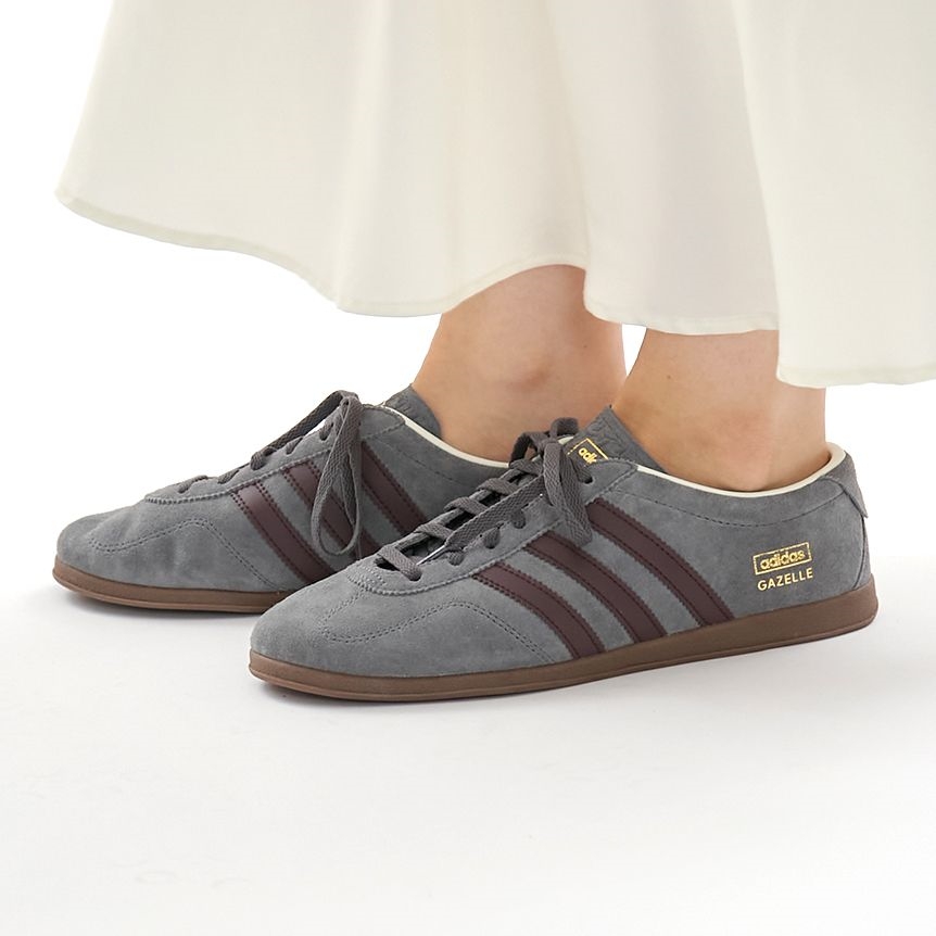 【2026年 4/10 発売】adidas Originals for emmi GAZELLE LO PRO “Grey Five” (アディダス オリジナルス エミ ガゼル ロー プロ) [KI0016]