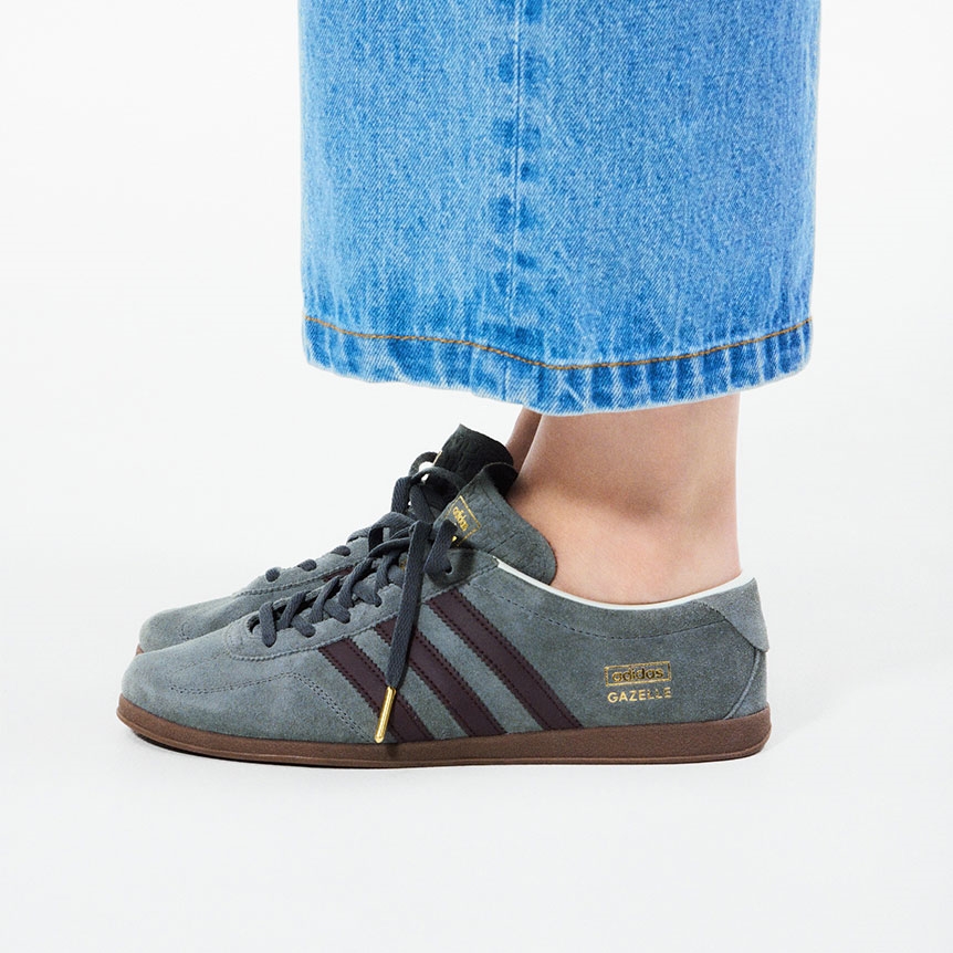 【2026年 4/10 発売】adidas Originals for emmi GAZELLE LO PRO “Grey Five” (アディダス オリジナルス エミ ガゼル ロー プロ) [KI0016]