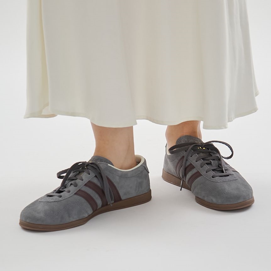 【2026年 4/10 発売】adidas Originals for emmi GAZELLE LO PRO “Grey Five” (アディダス オリジナルス エミ ガゼル ロー プロ) [KI0016]