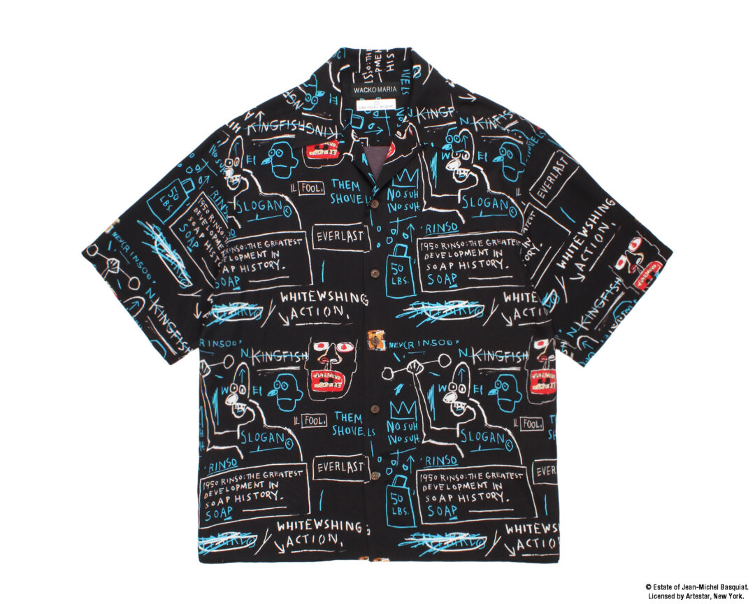 WACKO MARIA × Jean-Michel Basquiat 2026 SS コラボアイテムが5/2 発売 (ワコマリア ジャン＝ミシェル・バスキア)