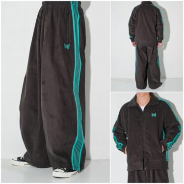 NEEDLES × STUDIOUS 2026 SS 別注 新作 "Track Jacket & H.D. Track Pant - Corduroy“ ティファニーブルーが発売 (ニードルズ ステュディオス)