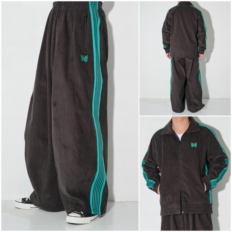 NEEDLES b’2nd 別注　セットアップ　ブラウン　ティファニーブルー NEEDLES × STUDIOUS 2026 SS 別注 新作 “Track Jacket & H.D. Track