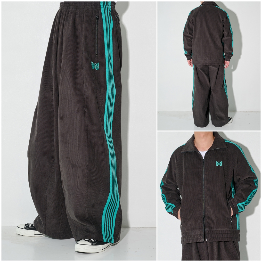 NEEDLES × STUDIOUS 2026 SS 別注 新作 "Track Jacket & H.D. Track Pant - Corduroy“ ティファニーブルーが発売 (ニードルズ ステュディオス)