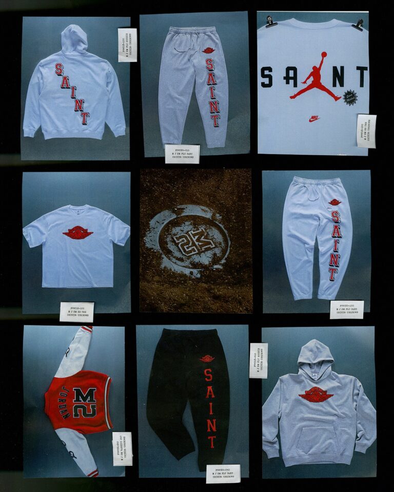 NIKE JORDAN BRAND × SAINT Mxxxxxx コラボアイテムが2026年 5/1 & 5