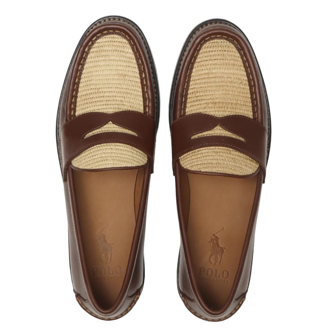 POLO RALPH LAUREN ALSTON PENNY LOAFER “Black/Brown” (ポロ ラルフローレン アルストン ペニー ローファー “ブラック/ブラウン”) [MAPOFTW0Z220154/MAPOFTW0Z220163]