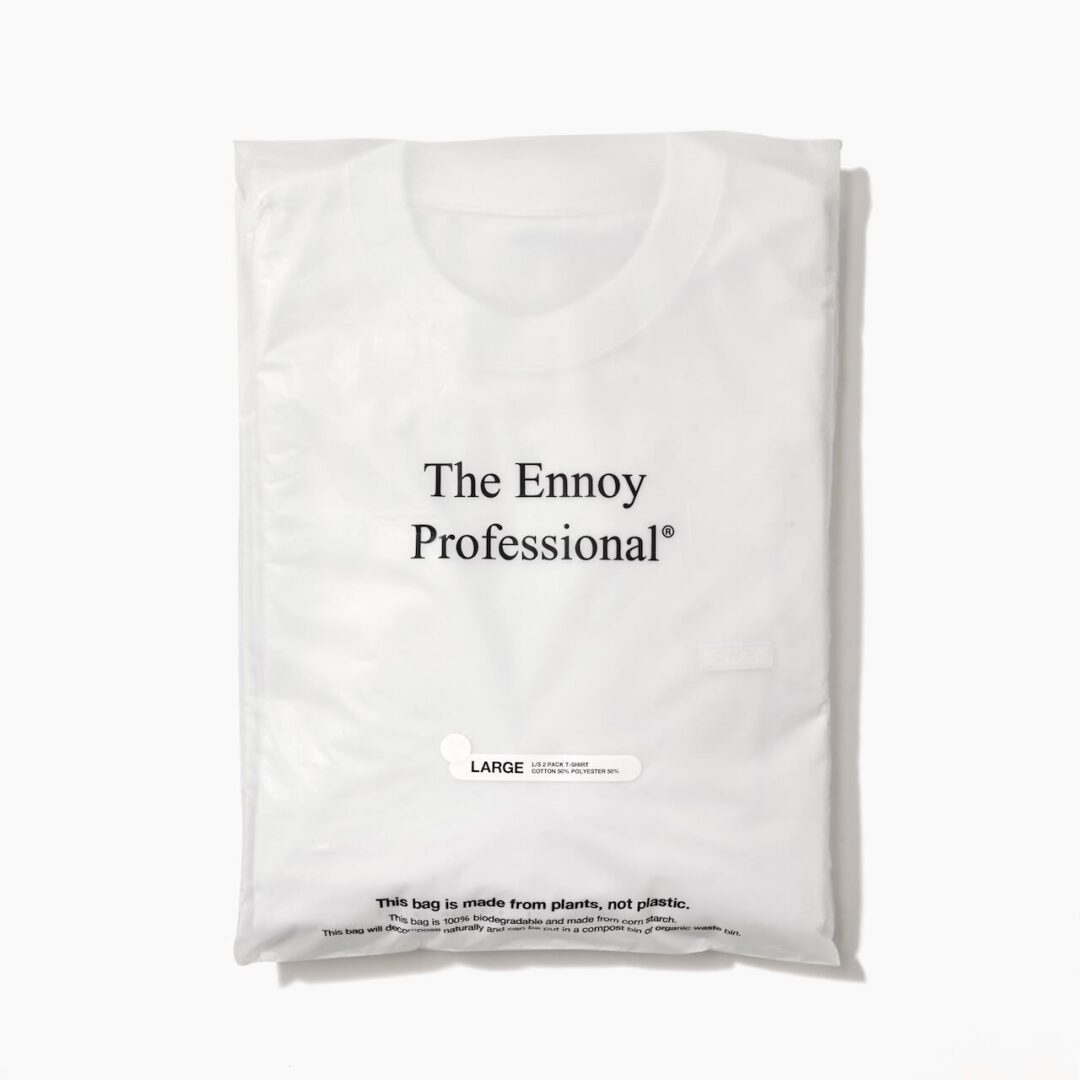 【2026年 4/25 発売】ENNOY 2026 SS “L/S 2 PACK T-SHIRT” (エンノイ)