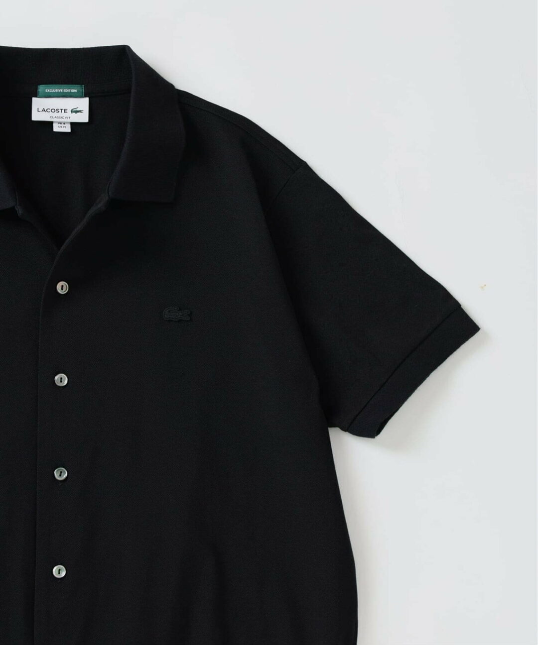 EDIFICE × LACOSTE 2026 SS 別注 “COOLMAX フルオープン 半袖ポロシャツ”が発売 (エディフィス ラコステ)