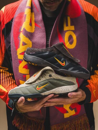 【2026年 夏 発売予定】KIDS OF IMMIGRANTS x NIKE T90 Mule “Khaki/Velvet Brown” (ナイキ トータル 90 ミュール) [IH4422-200/IH4422-201]